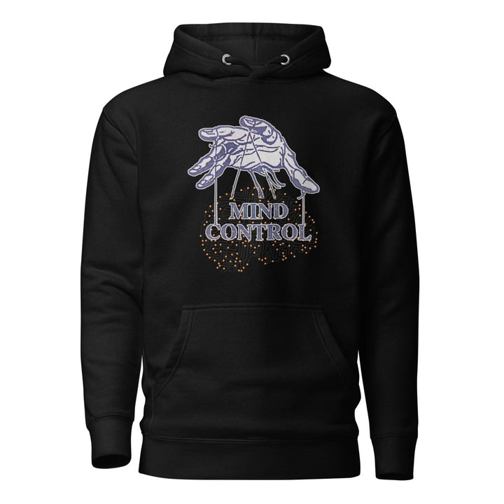 Control your mind Graphic Hoodie - Black - S - ArtyKoala