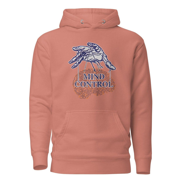 Control your mind Graphic Hoodie - Dusty Rose - S - ArtyKoala