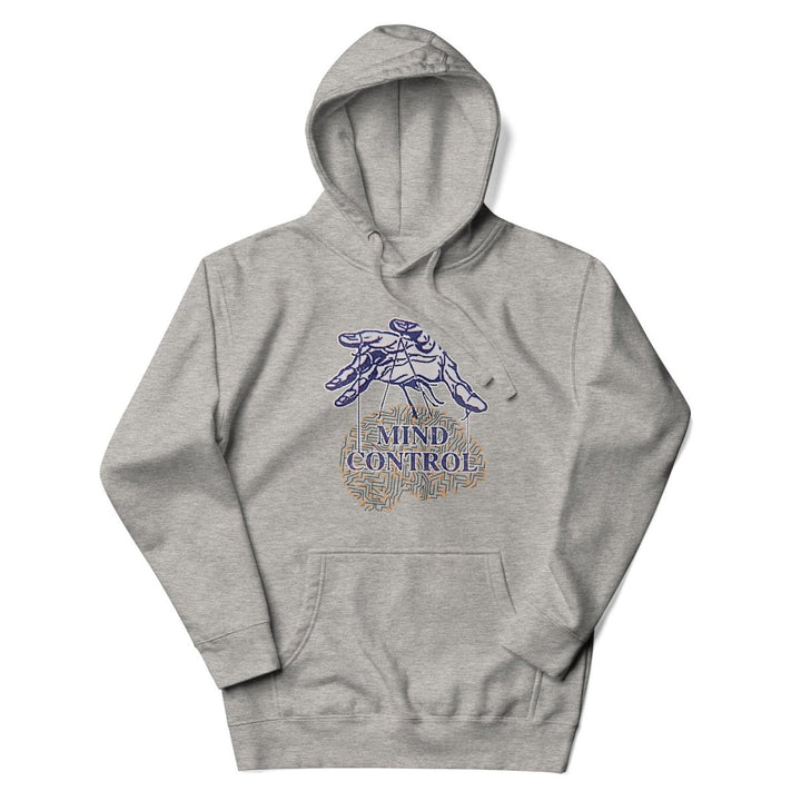 Control your mind Graphic Hoodie - Carbon Grey - S - ArtyKoala