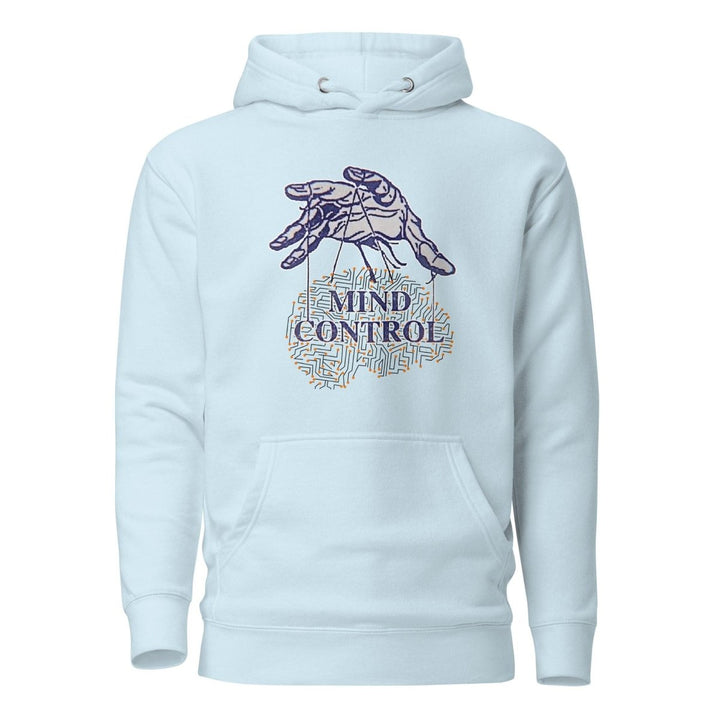 Control your mind Graphic Hoodie - Sky Blue - S - ArtyKoala