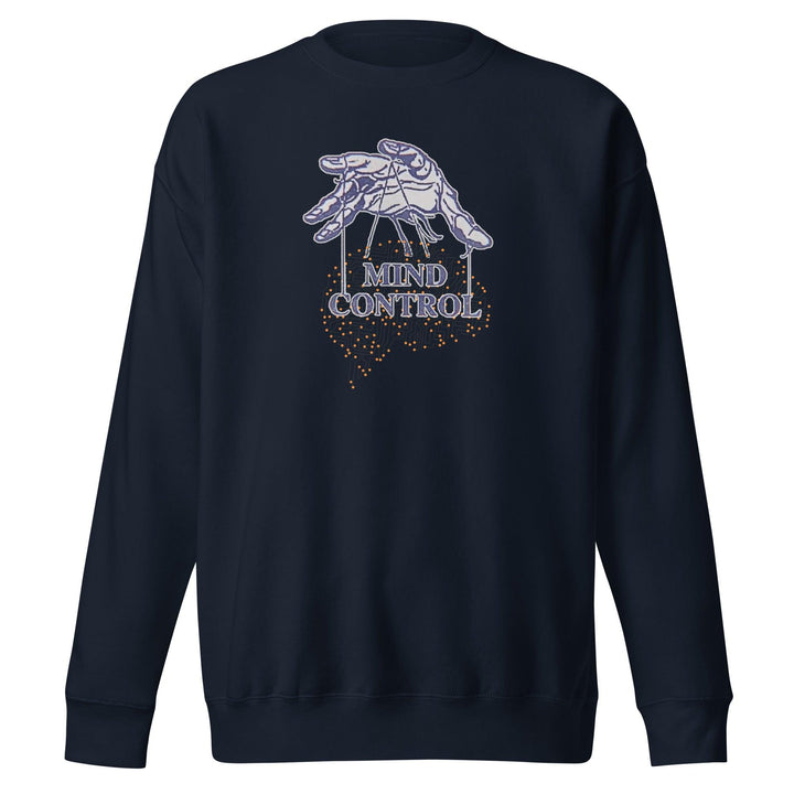 Control Your Mind Man Premium Sweatshirt - Navy Blazer / S - ArtyKoala