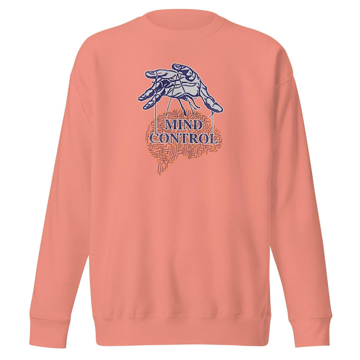 Control Your Mind Man Premium Sweatshirt - Dusty Rose / S - ArtyKoala