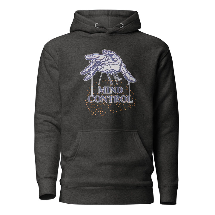 Control your mind Woman Hoodie - Charcoal Heather / S - ArtyKoala