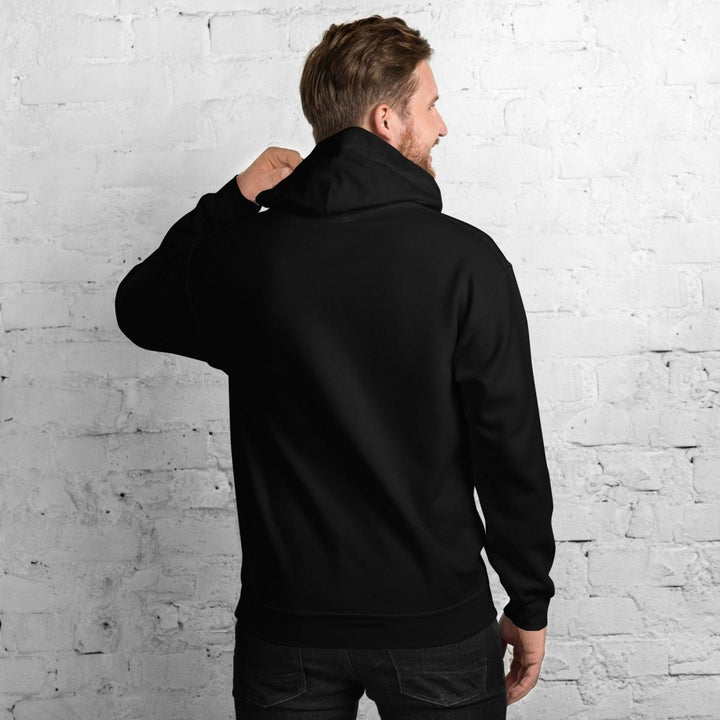 Cracked Egg Graphic Hoodie - Black - S - ArtyKoala