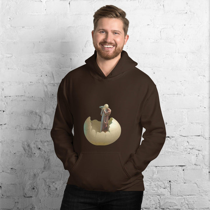 Cracked Egg Men Premium Hoodie - ArtyKoala