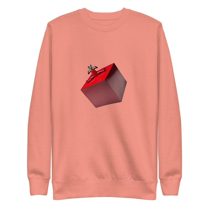 Cubic Shaped Man Premium Sweatshirt - ArtyKoala