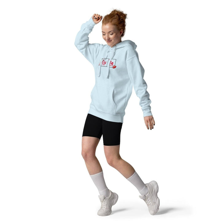 Cute Chemistry Graphic Hoodie - Sky Blue - S - ArtyKoala