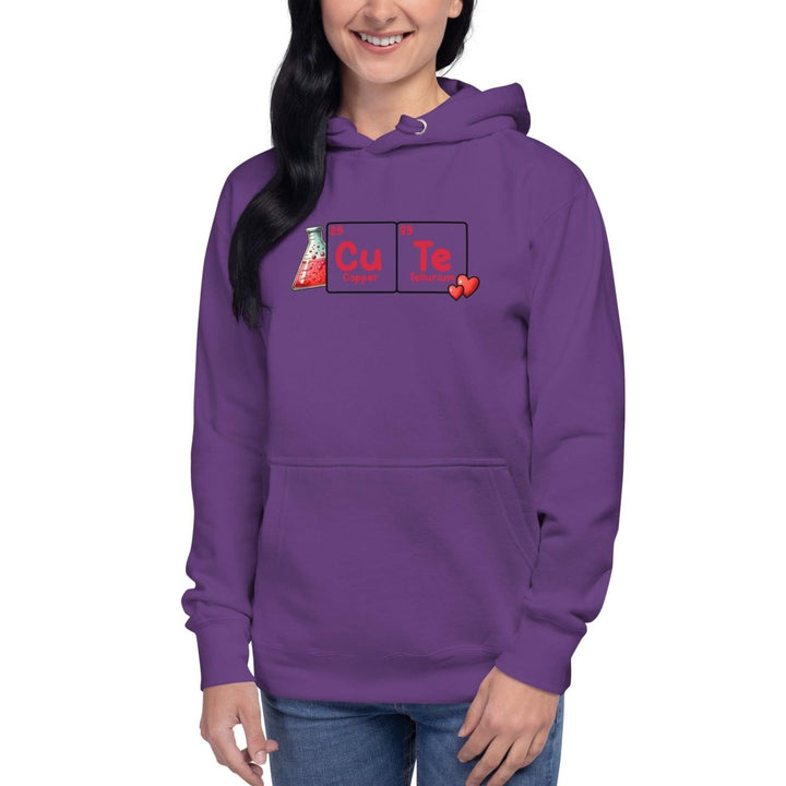 Cute Chemistry Graphic Hoodie - Navy Blazer - S - ArtyKoala