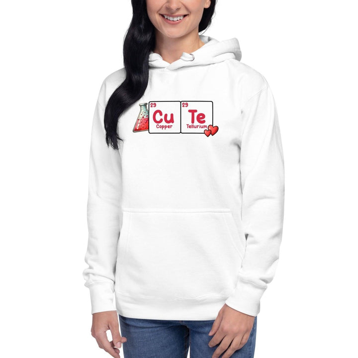 Cute Chemistry Graphic Hoodie - Purple - S - ArtyKoala