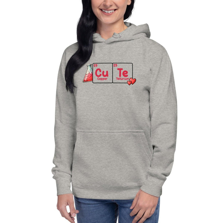 Cute Chemistry Graphic Hoodie - Sky Blue - S - ArtyKoala