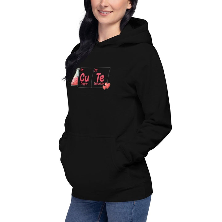 Cute Chemistry Graphic Hoodie - Carbon Grey - S - ArtyKoala
