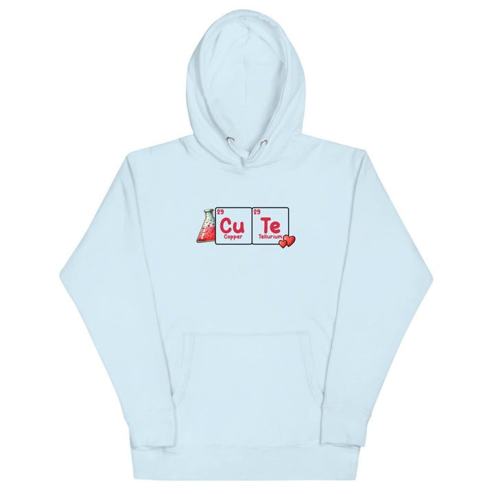 Cute Chemistry Graphic Hoodie - Sky Blue - S - ArtyKoala