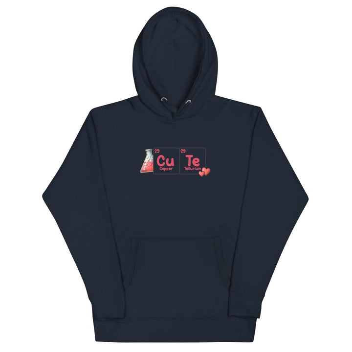 Cute Chemistry Graphic Hoodie - Navy Blazer - S - ArtyKoala