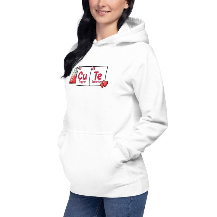 Cute Chemistry Graphic Hoodie - Purple - S - ArtyKoala