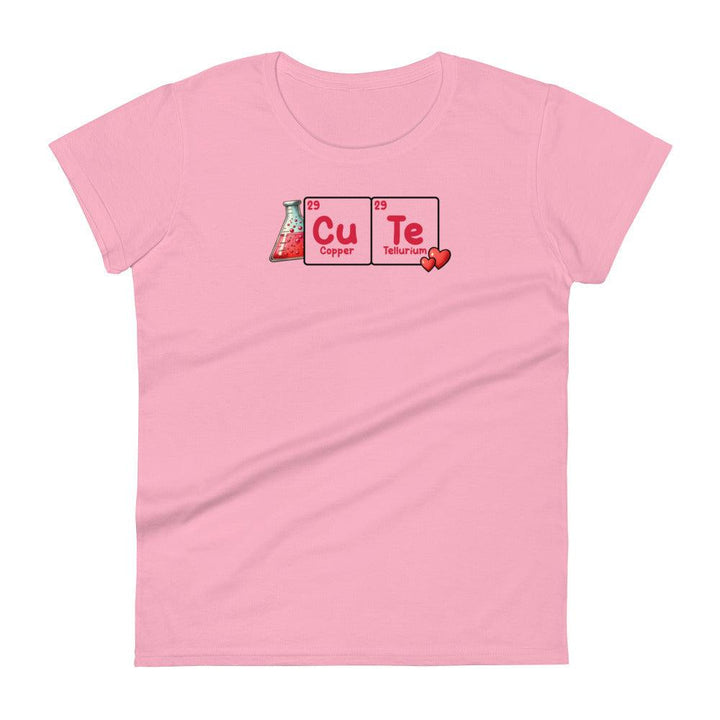 Cute Chemistry Woman T-shirt - ArtyKoala