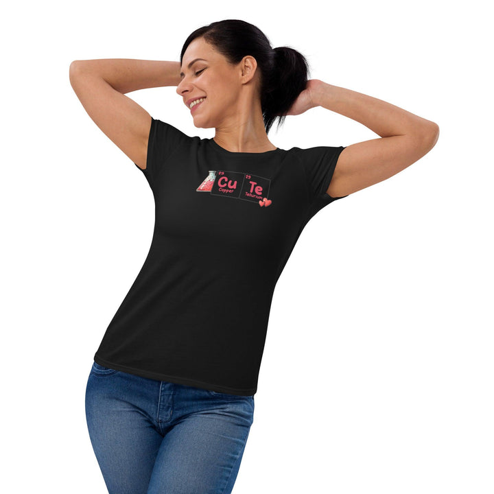 Cute Chemistry Woman T-shirt - ArtyKoala