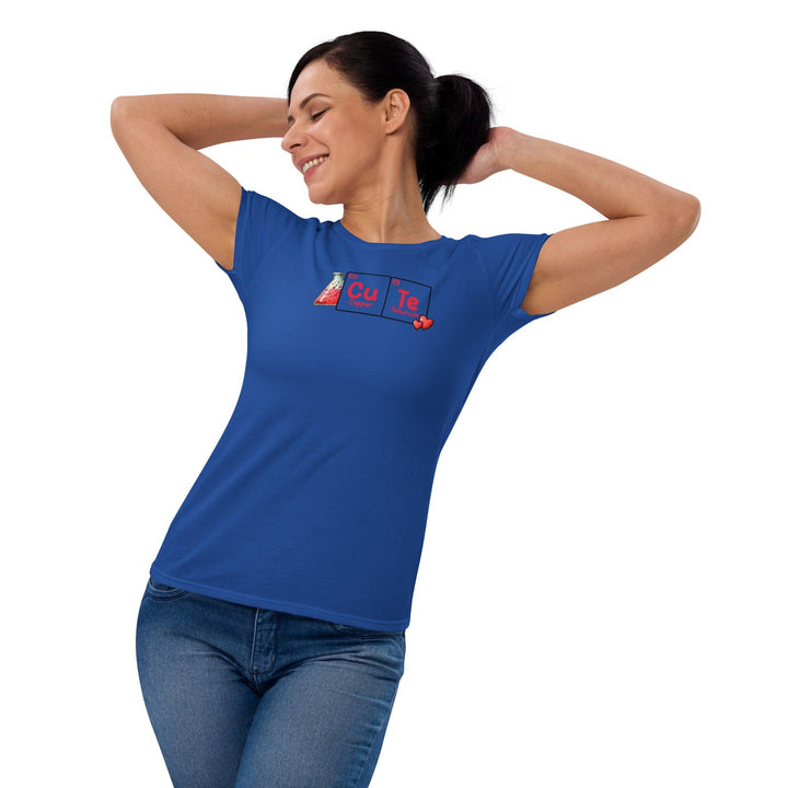 Cute Chemistry Woman T-shirt - ArtyKoala