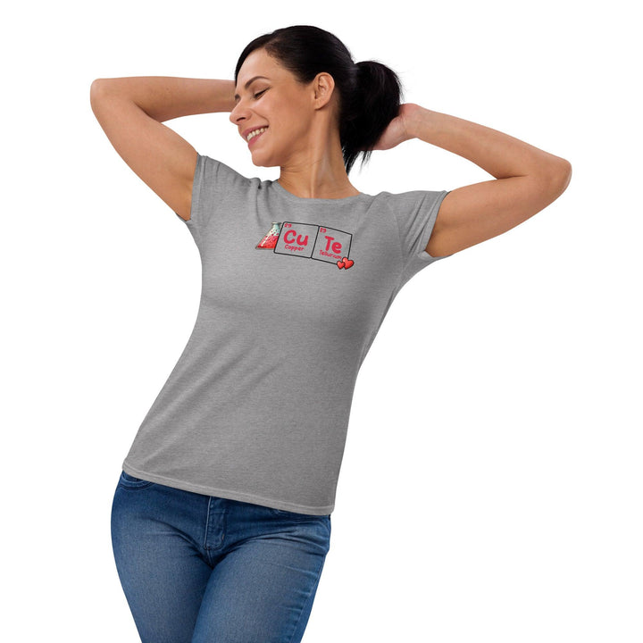 Cute Chemistry Woman T-shirt - ArtyKoala