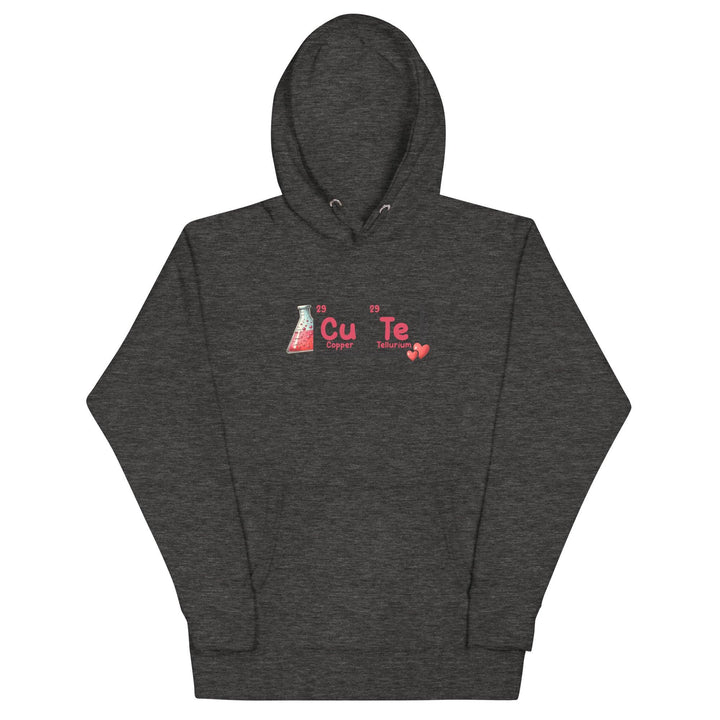 Cute Chemistry Women's Hoodie - Charcoal Heather / S - ArtyKoala