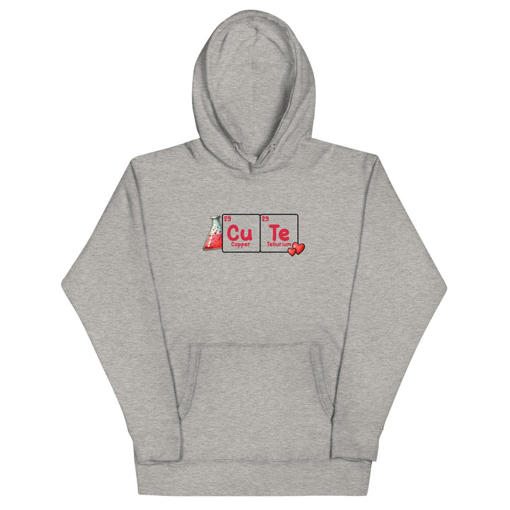 Cute Chemistry Women's Hoodie - Carbon Grey / S - ArtyKoala