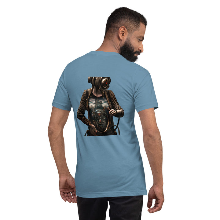 Cybernetic Head Unisex Premium T-shirt - ArtyKoala