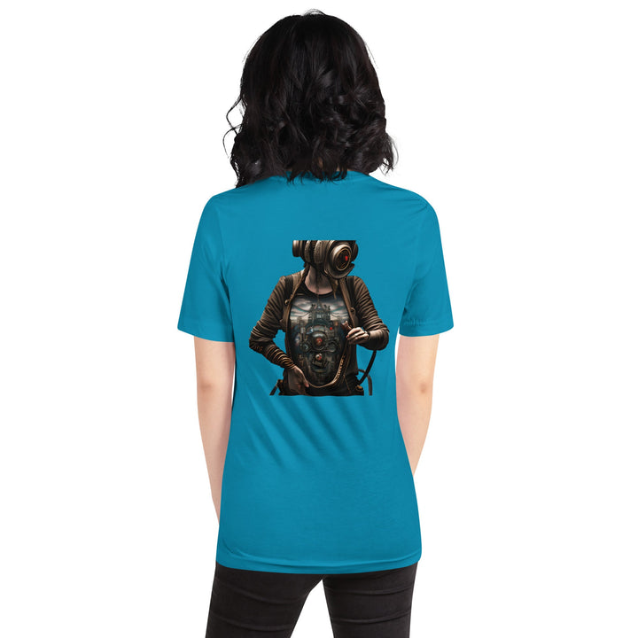 Cybernetic Head Unisex Premium T-shirt - ArtyKoala