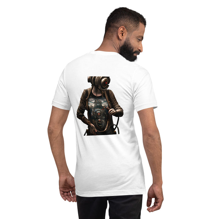 Cybernetic Head Unisex Premium T-shirt - ArtyKoala