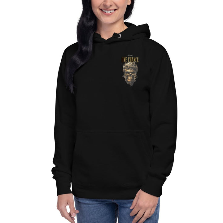 Cybernetics Head Graphic Hoodie - Black - S - ArtyKoala