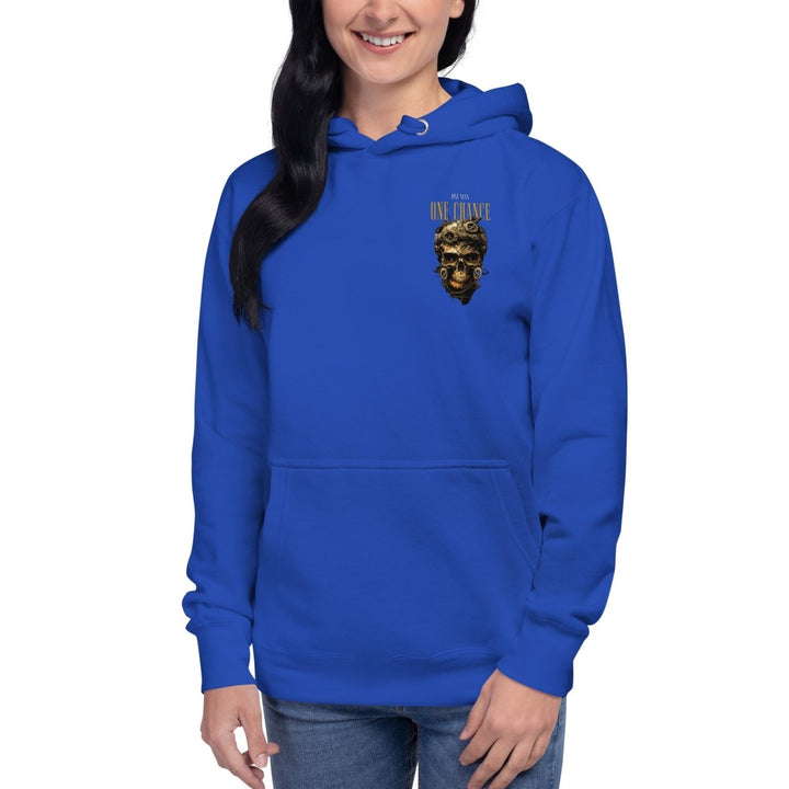 Cybernetics Head Graphic Hoodie - Purple - S - ArtyKoala