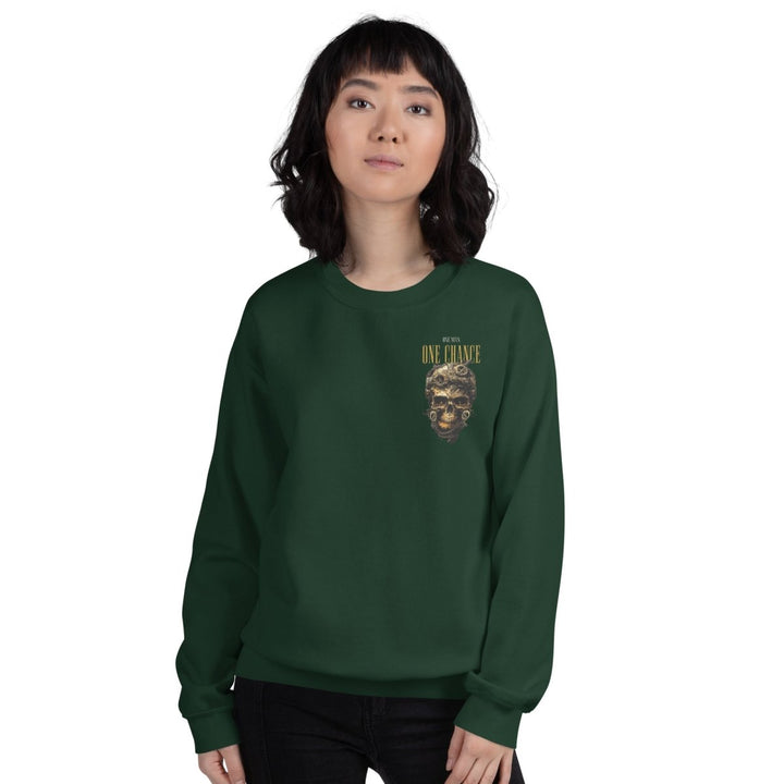 Cybernetics Head Graphic Sweatshirt - Royal - S - ArtyKoala