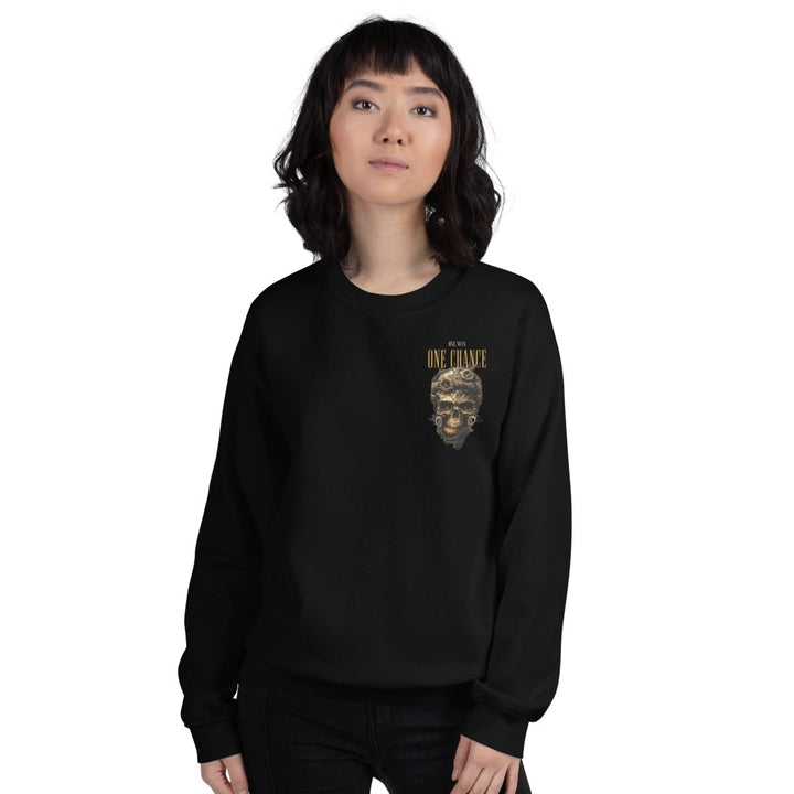 Cybernetics Head Graphic Sweatshirt - Black - S - ArtyKoala