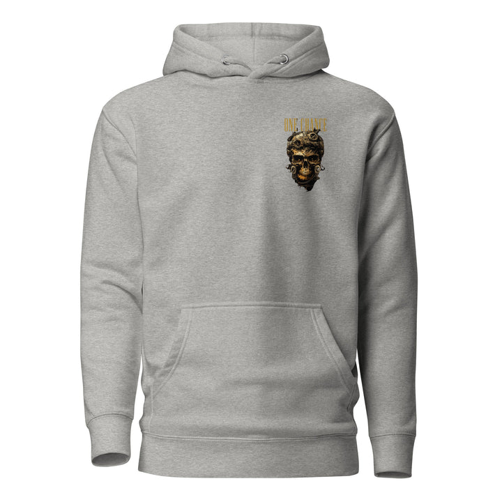 Cybernetics Head Unisex Premium Hoodie - Carbon Grey / S - ArtyKoala