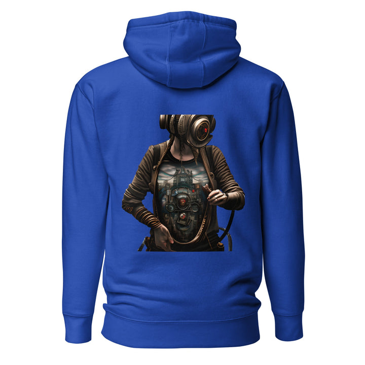 Cybernetics Head Unisex Premium Hoodie - ArtyKoala