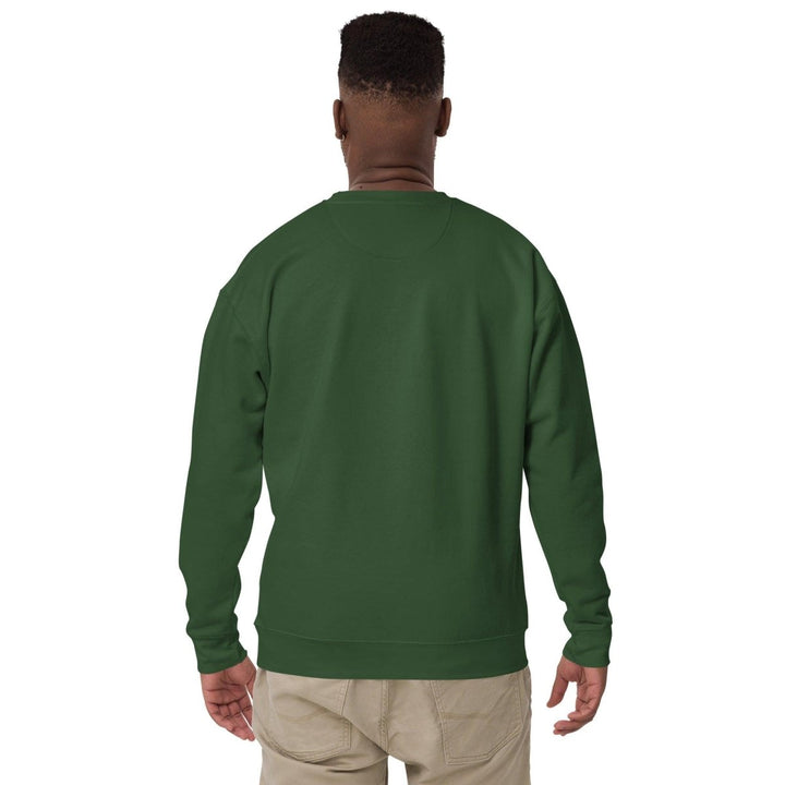 Dad is My Hero Graphic Sweatshirt - Forest Green - S - ArtyKoala
