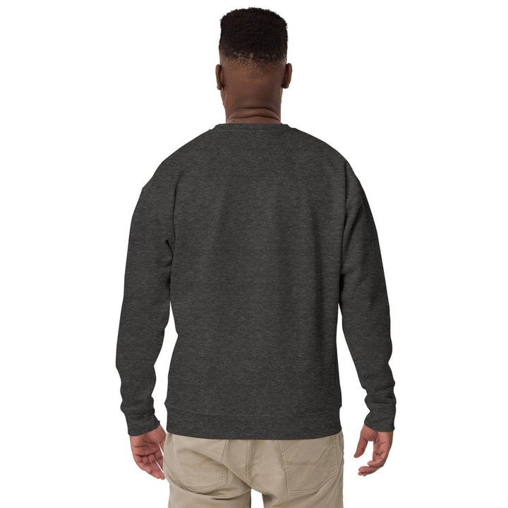 Dad is My Hero Graphic Sweatshirt - Charcoal Heather - S - ArtyKoala