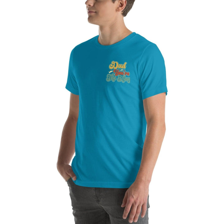 Dad You're The King Graphic Tee - Pebble - S - ArtyKoala