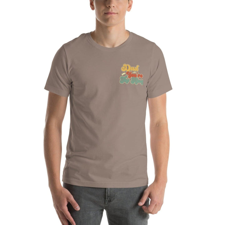 Dad You're The King Graphic Tee - Tan - S - ArtyKoala