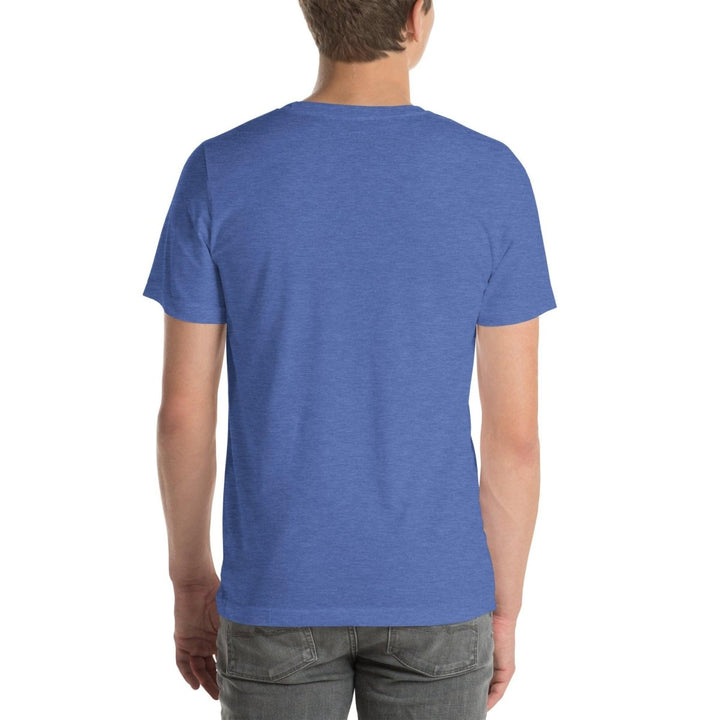 Dad You're The King Graphic Tee - Heather True Royal - S - ArtyKoala