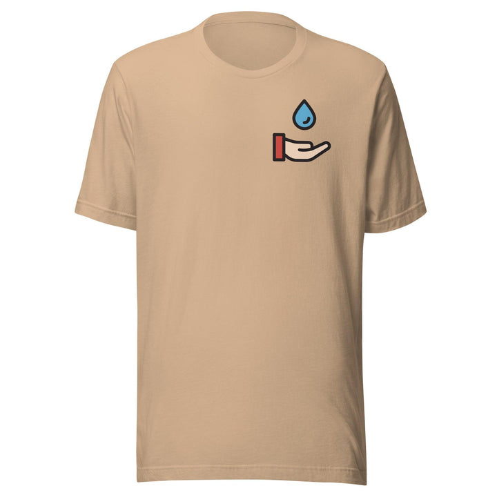 Drop Sustainability Man Premium T-shirt - Tan / S - ArtyKoala