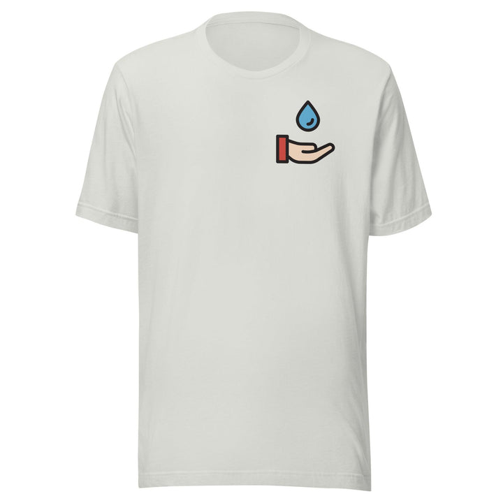 Drop Sustainability Man Premium T-shirt - Silver / S - ArtyKoala