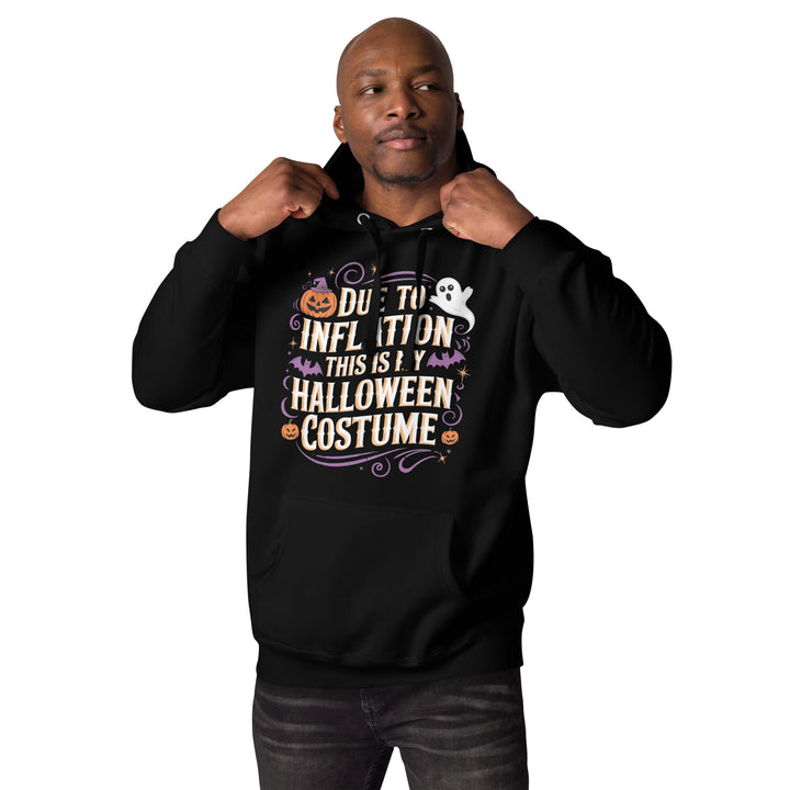 Due to Inflation This is My Halloween Costume Unisex Premium Hoodie - ArtyKoala