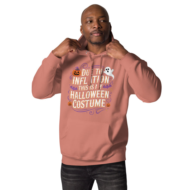 Due to Inflation This is My Halloween Costume Unisex Premium Hoodie - ArtyKoala