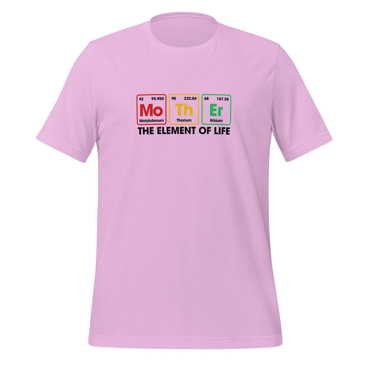 Element of Life Premium Woman T-shirt - Lilac / S - ArtyKoala