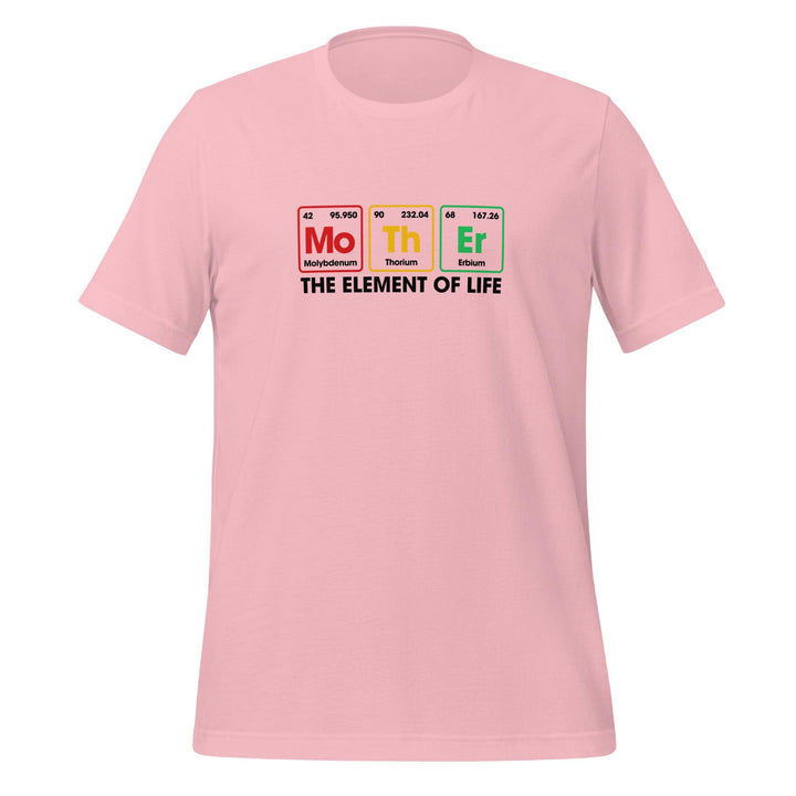 Element of Life Premium Woman T-shirt - Pink / S - ArtyKoala