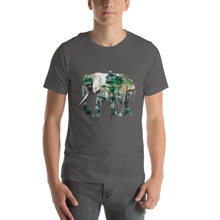 Elephant and Nature Premium Unisex T-shirt - ArtyKoala