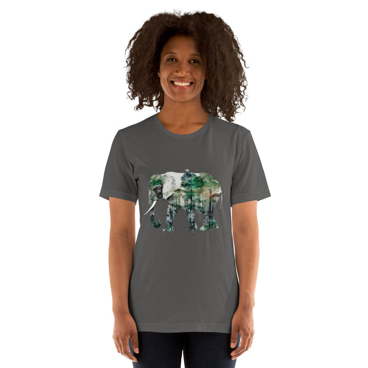 Elephant and Nature Premium Unisex T-shirt - ArtyKoala