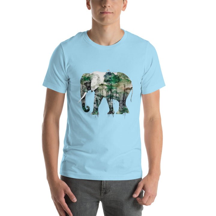 Elephant and Nature Premium Unisex T-shirt - ArtyKoala