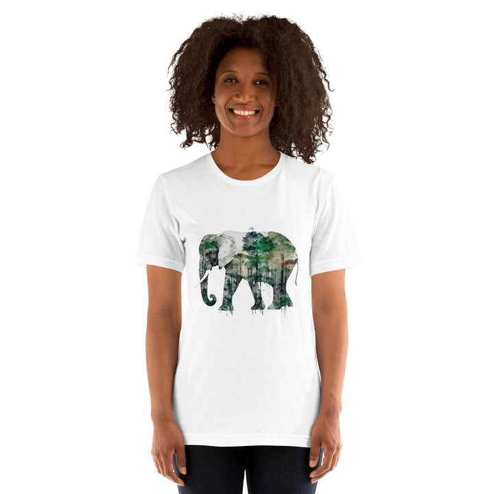 Elephant and Nature Premium Unisex T-shirt - ArtyKoala