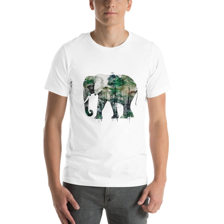 Elephant and Nature Premium Unisex T-shirt - ArtyKoala