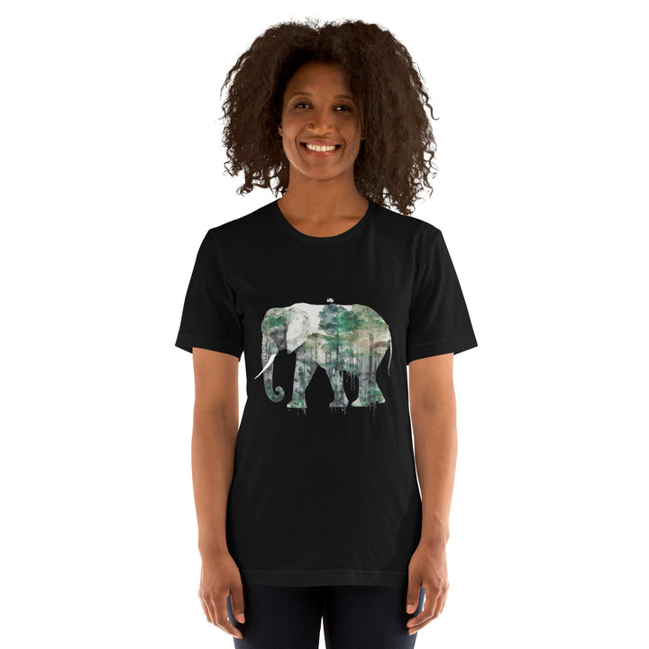 Elephant and Nature Premium Unisex T-shirt - ArtyKoala